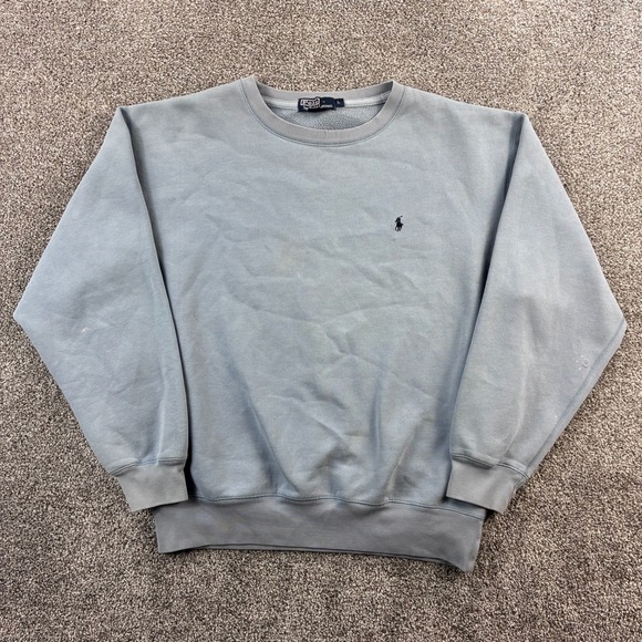 Polo Ralph Lauren Other - Vintage Polo Ralph Lauren Sweatshirt Mens Large Blue Crewneck Small Pony Logo